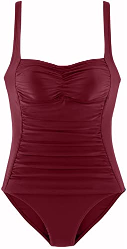 Upopby Retro Belly One-Piece Swimsuit