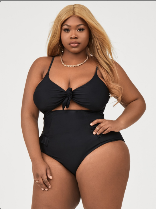 Black womens swimsuit