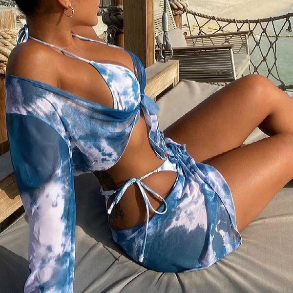 sexy 2022 tie-dye swimsuit for women